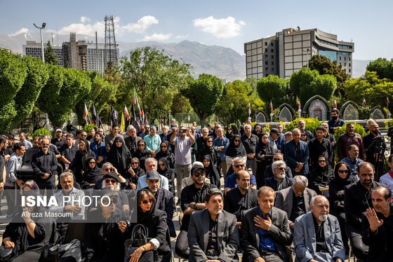 گزارش تصویری | مراسم بدرقه پیکر بهروز رضوی