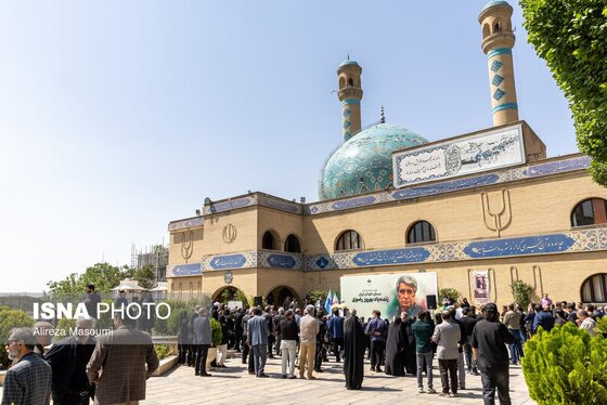گزارش تصویری | مراسم بدرقه پیکر بهروز رضوی