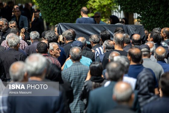 گزارش تصویری | مراسم بدرقه پیکر بهروز رضوی