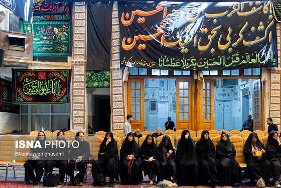 گزارش تصویری | روضه‌خوانی در خانه زرگرباشی - اصفهان