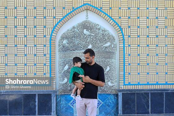 گزارش تصویری | مراسم شیرخوارگان حسینی در حرم مطهر رضوی برگزار شد