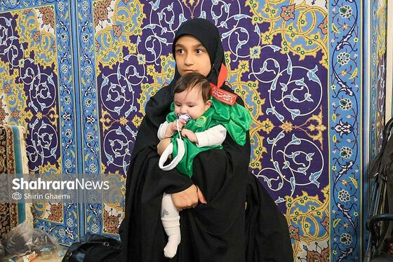 گزارش تصویری | مراسم شیرخوارگان حسینی در حرم مطهر رضوی برگزار شد