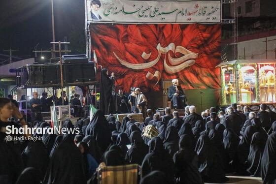 گزارش تصویری | یکصدویازدهمین شب از حضور مردم مشهد مقدس در سنگر خیابان