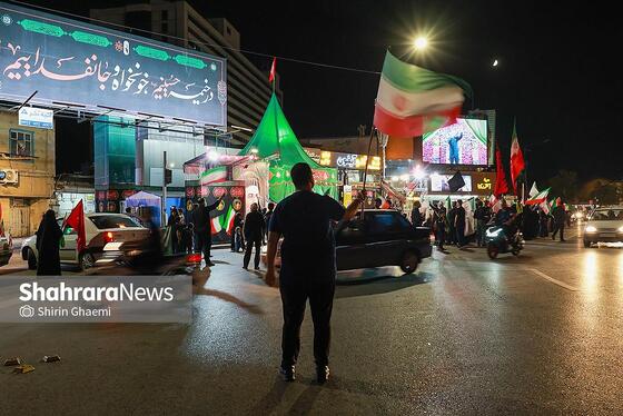 گزارش تصویری | یکصدوسیزدهمین شب حضور مردم مشهد در خیابان (۳۱ خرداد ۱۴۰۵)