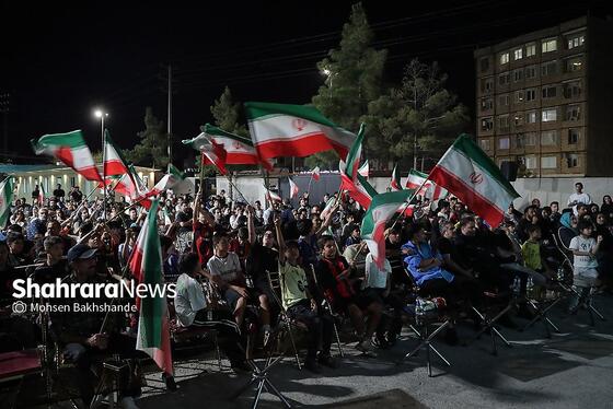 گزارش تصویری | تماشای مسابقه تیم ملی فوتبال ایران مقابل بلژیک