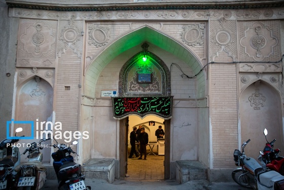 گزارش تصویری | اقامه عزای امام حسین(ع) در خانه شیخ الاسلام