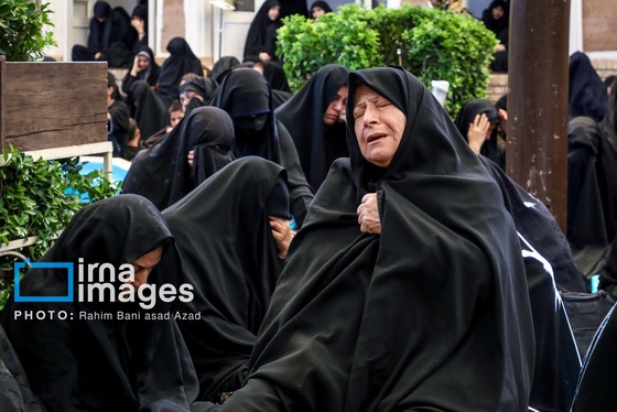 گزارش تصویری | عزاخانه‌ی سادات خوشرو