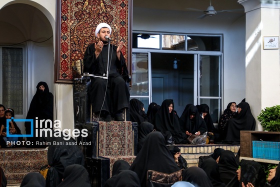 گزارش تصویری | عزاخانه‌ی سادات خوشرو