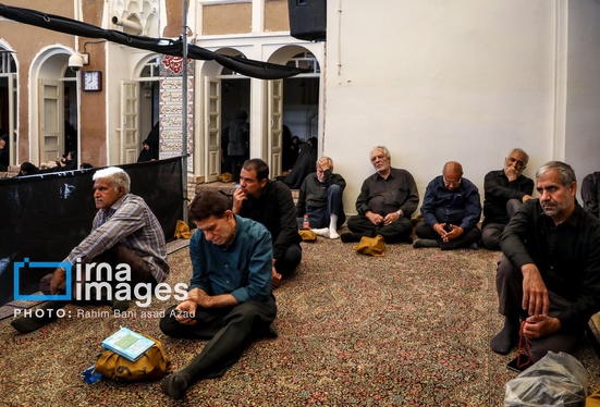 گزارش تصویری | عزاخانه‌ی سادات خوشرو