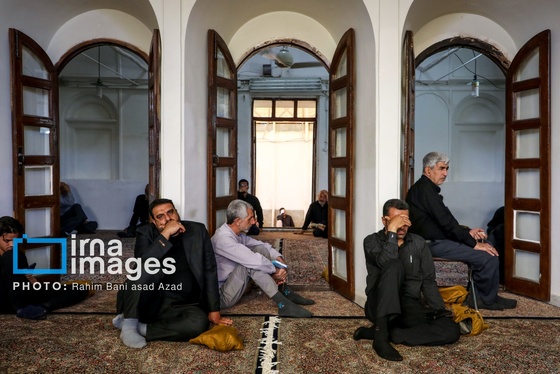 گزارش تصویری | عزاخانه‌ی سادات خوشرو