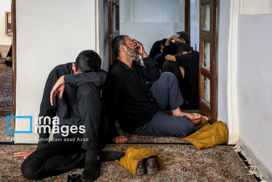 گزارش تصویری | عزاخانه‌ی سادات خوشرو
