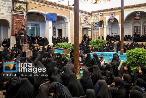 گزارش تصویری | عزاخانه‌ی سادات خوشرو