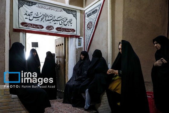 گزارش تصویری | عزاخانه‌ی سادات خوشرو