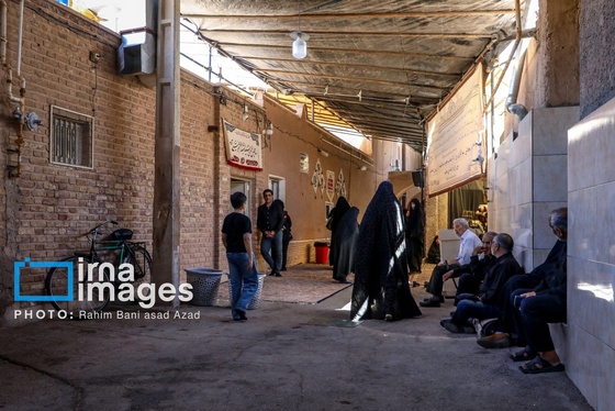 گزارش تصویری | عزاخانه‌ی سادات خوشرو