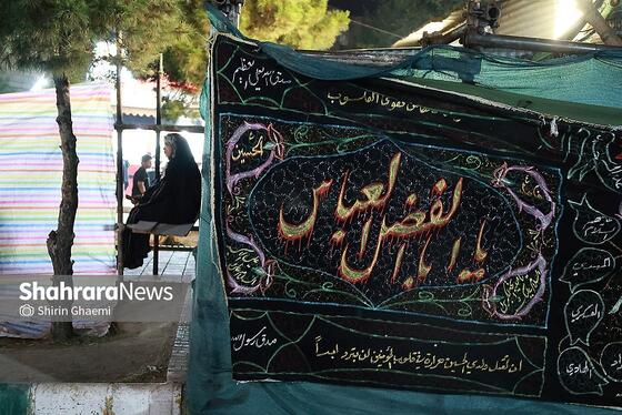 گزارش تصویری | عزاداری شب هشتم محرم در شهرک عرب‌ها ـ مشهد