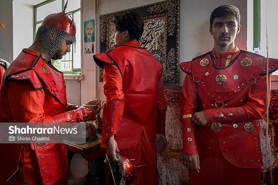گزارش تصویری | تعزیه دوازدهم محرم در حسینیه کرمانی های مشهد