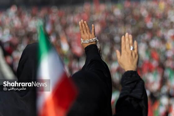 گزارش تصویری | عکس‌هایی از روز دوم وداع در مصلی بزرگ تهران (۱۴ تیرماه ۱۴۰۵)