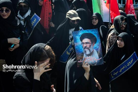 گزارش تصویری | عکس‌هایی از روز دوم وداع در مصلی بزرگ تهران (۱۴ تیرماه ۱۴۰۵)
