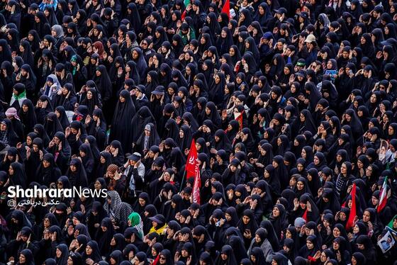 گزارش تصویری | عکس‌هایی از روز دوم وداع در مصلی بزرگ تهران (۱۴ تیرماه ۱۴۰۵)