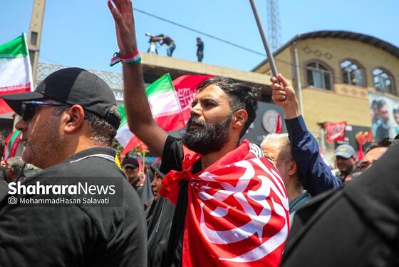 گزارش تصویری | تشییع پیکر امام شهید در تهران (۱۵ تیر ۱۴۰۵) - ۳