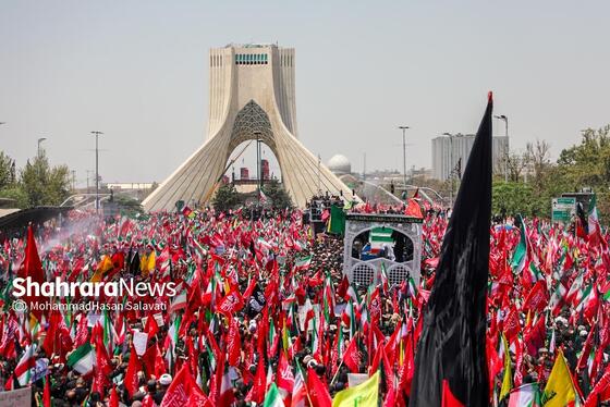 گزارش تصویری | تشییع پیکر امام شهید در تهران (۱۵ تیر ۱۴۰۵) - ۳