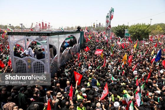 گزارش تصویری | تشییع پیکر امام شهید در تهران (۱۵ تیر ۱۴۰۵) - ۴