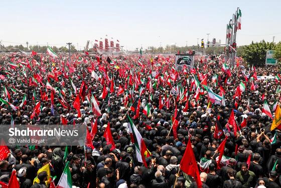 گزارش تصویری | تشییع پیکر امام شهید در تهران (۱۵ تیر ۱۴۰۵) - ۴