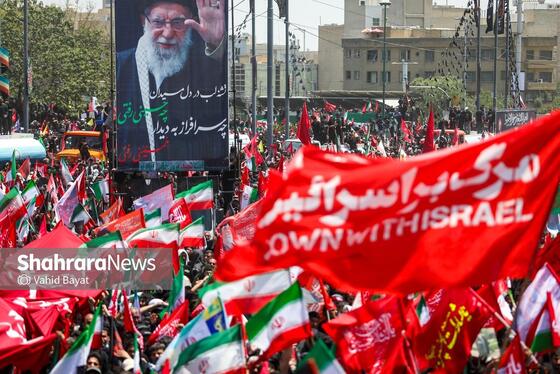 گزارش تصویری | تشییع پیکر امام شهید در تهران (۱۵ تیر ۱۴۰۵) - ۴