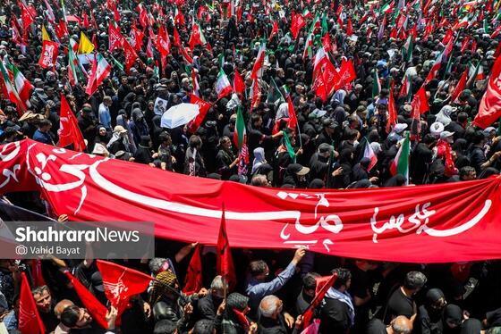 گزارش تصویری | تشییع پیکر امام شهید در تهران (۱۵ تیر ۱۴۰۵) - ۴