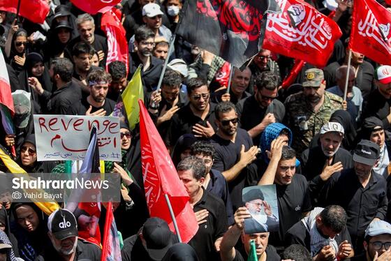 گزارش تصویری | تشییع پیکر امام شهید در تهران (۱۵ تیر ۱۴۰۵) - ۴