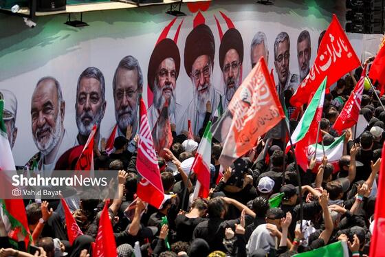 گزارش تصویری | تشییع پیکر امام شهید در تهران (۱۵ تیر ۱۴۰۵) - ۴
