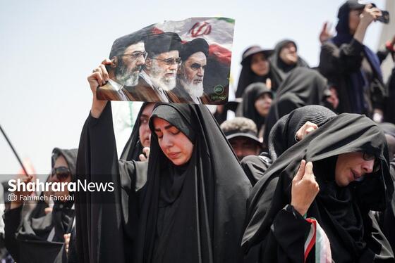گزارش تصویری | تشییع پیکر امام شهید در تهران (۱۵ تیر ۱۴۰۵) - ۵