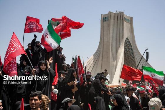گزارش تصویری | تشییع پیکر امام شهید در تهران (۱۵ تیر ۱۴۰۵) - ۵