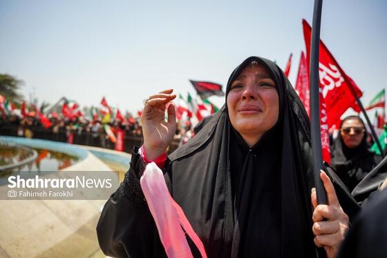 گزارش تصویری | تشییع پیکر امام شهید در تهران (۱۵ تیر ۱۴۰۵) - ۵