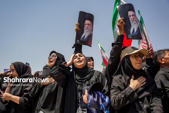 گزارش تصویری | تشییع پیکر امام شهید در تهران (۱۵ تیر ۱۴۰۵) - ۵