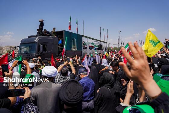 گزارش تصویری | تشییع پیکر امام شهید در تهران (۱۵ تیر ۱۴۰۵) - ۵