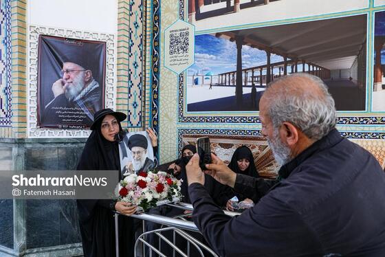 گزارش تصویری | مشهد در انتظار وداع با رهبر شهید