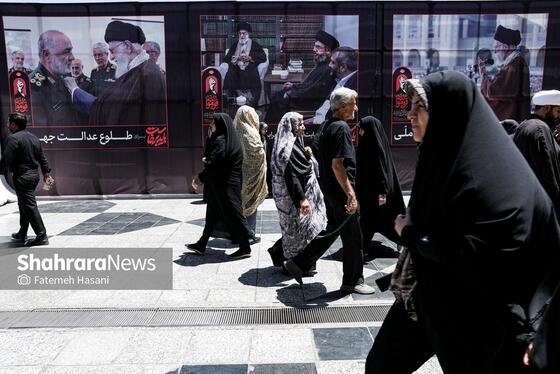 گزارش تصویری | مشهد در انتظار وداع با رهبر شهید