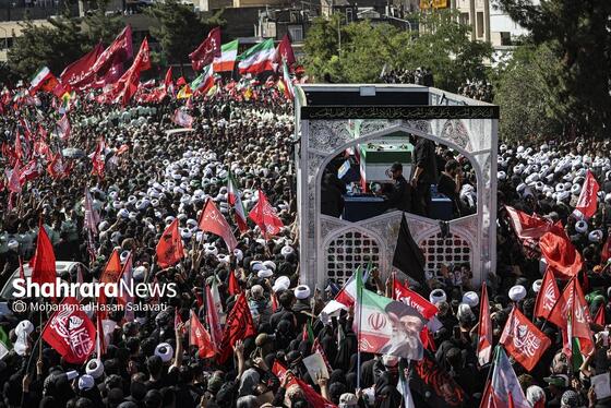 گزارش تصویری | تشییع تاریخی پیکر مطهر رهبر شهید انقلاب در مشهد مقدس | (پنجشنبه ۱۸ تیر ماه ۱۴۰۵)