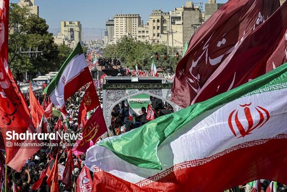 گزارش تصویری | تشییع تاریخی پیکر مطهر رهبر شهید انقلاب در مشهد مقدس | (پنجشنبه ۱۸ تیر ماه ۱۴۰۵)