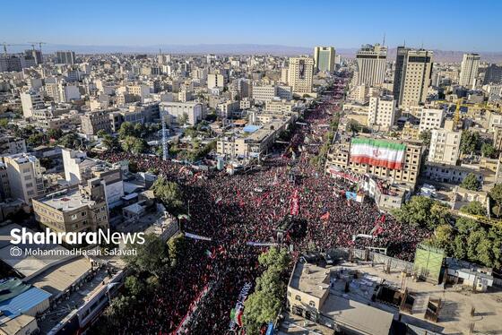 گزارش تصویری | تشییع تاریخی پیکر مطهر رهبر شهید انقلاب در مشهد مقدس | (پنجشنبه ۱۸ تیر ماه ۱۴۰۵)