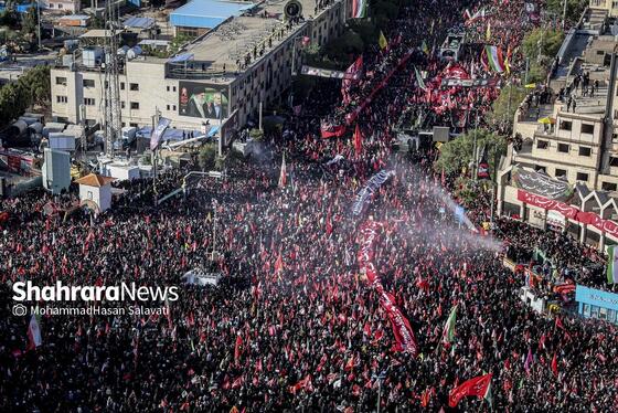 گزارش تصویری | تشییع تاریخی پیکر مطهر رهبر شهید انقلاب در مشهد مقدس | (پنجشنبه ۱۸ تیر ماه ۱۴۰۵)