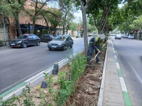 خدمت‌رسانی شهرداری مشهد در تشییع پیکر رهبر شهید 