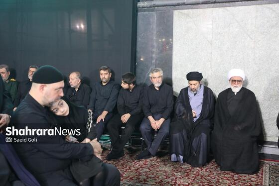 گزارش تصویری | مراسم بزرگداشت رهبر شهید ایران در حرم مطهر امام رضا (ع)