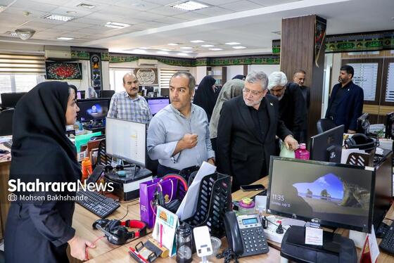 گزارش تصویری | بازدید شهردار مشهد از موسسه فرهنگی شهرآرا (۲۱ تیر ۱۴۰۵)