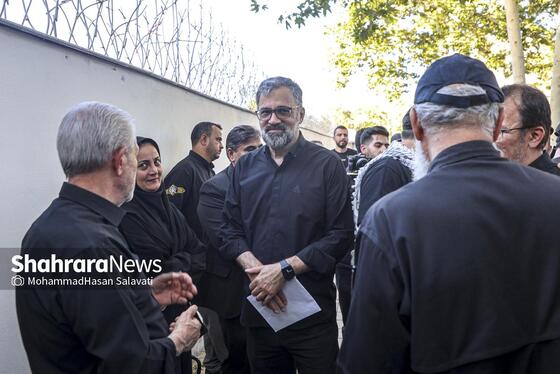 گزارش تصویری | اجراء دیوار نگاره «قوموا لله» با حضور هنرمندان بین المللی در مشهد