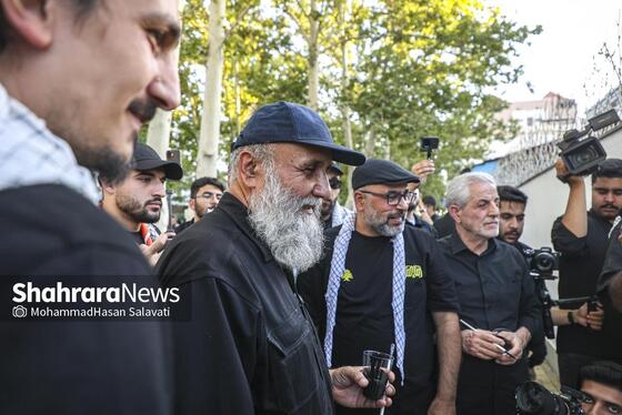 گزارش تصویری | اجراء دیوار نگاره «قوموا لله» با حضور هنرمندان بین المللی در مشهد