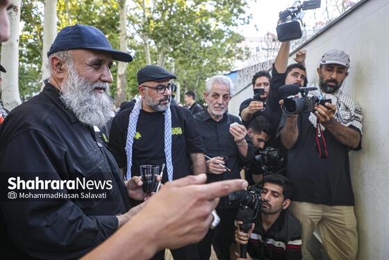 گزارش تصویری | اجراء دیوار نگاره «قوموا لله» با حضور هنرمندان بین المللی در مشهد