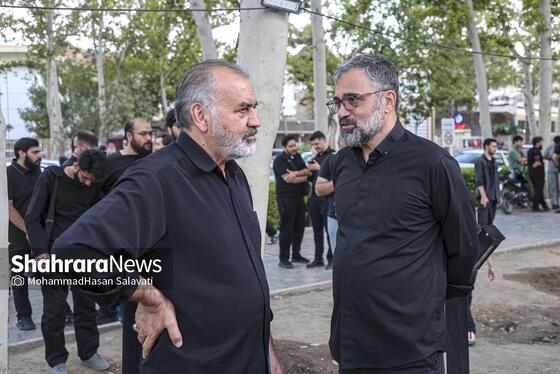 گزارش تصویری | اجراء دیوار نگاره «قوموا لله» با حضور هنرمندان بین المللی در مشهد