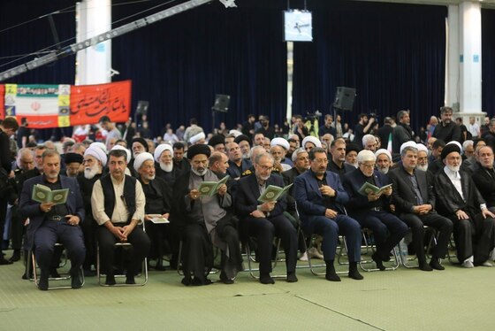 آیین بزرگداشت امام مجاهد شهید در مصلی تهران برگزار شد + فیلم و عکس